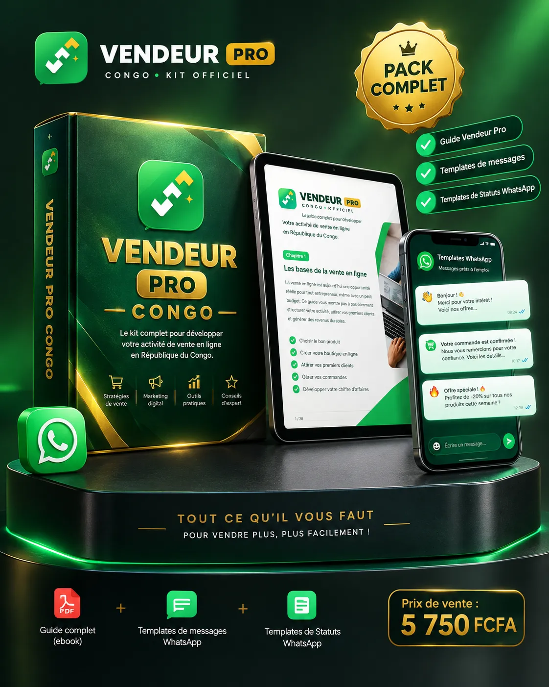 Pack Complet VIP
